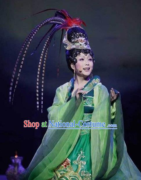 Chinese Beautiful Dance Beijing Opera Wang Zhaojun Costume Traditional Classical Dance Competition Dress for Women