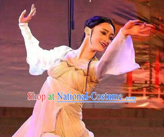 Beautiful Chinese Dance Xun Xiang Costume Traditional Court Dance Classical Dance Dress for Women