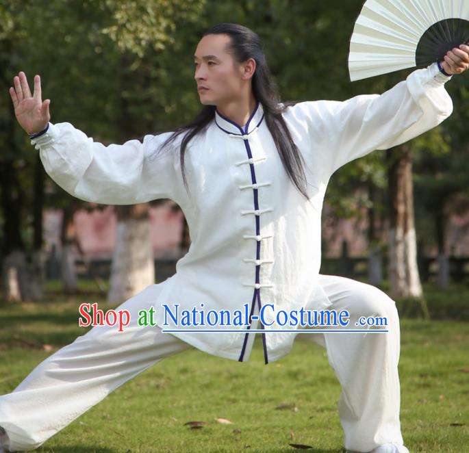 Chinese Traditional Martial Arts Costumes Kung Fu Tai Chi Competition Clothing for Men