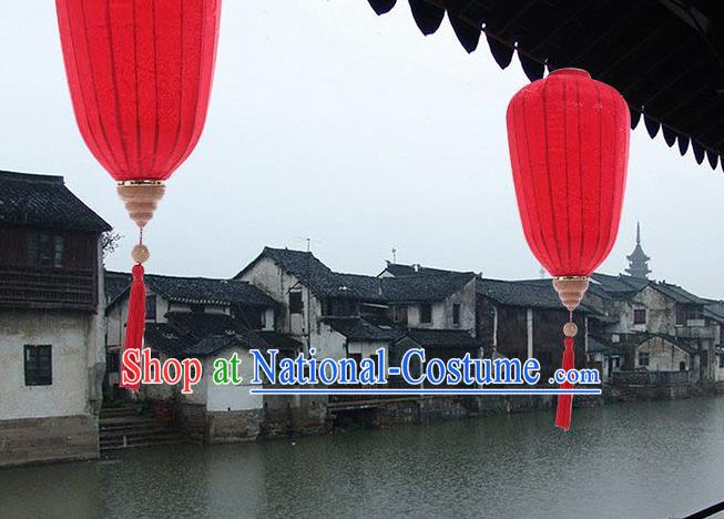 Chinese Traditional Spring Festival Red Hanging Lantern Wedding Handmade Palace Lanterns