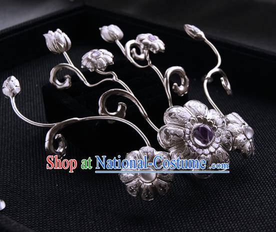 Chinese Ancient Tang Dynasty Hair Claw Hairpins Traditional Hanfu Hair Accessories for Women