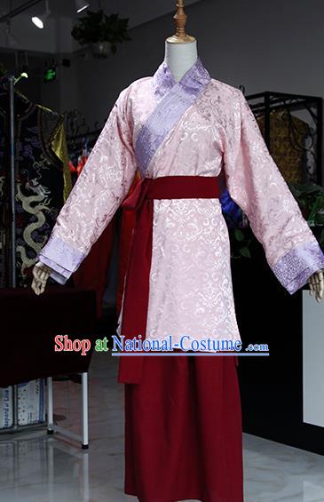 Chinese Ancient Drama Maidservants Costumes Traditional Song Dynasty Water Margin Sun Erniang Dress for Women