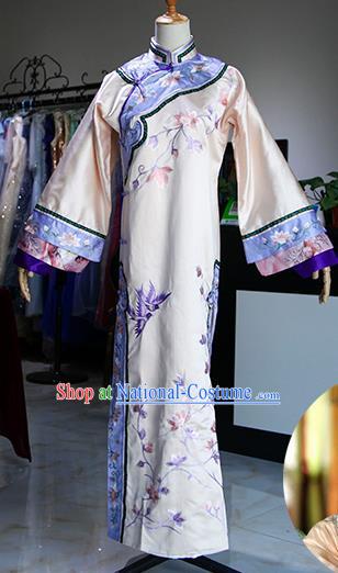 Chinese Ancient Drama Imperial Consort Costumes Traditional Qing Dynasty Queen Dress for Women