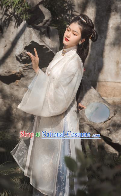 Traditional Chinese Ming Dynasty Princess Hanfu Dress Ancient Court Dowager Replica Costumes for Women