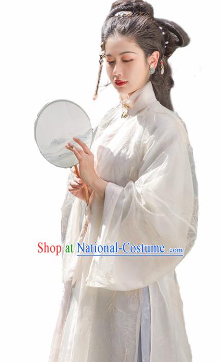 Traditional Chinese Ming Dynasty Princess Hanfu Dress Ancient Court Dowager Replica Costumes for Women