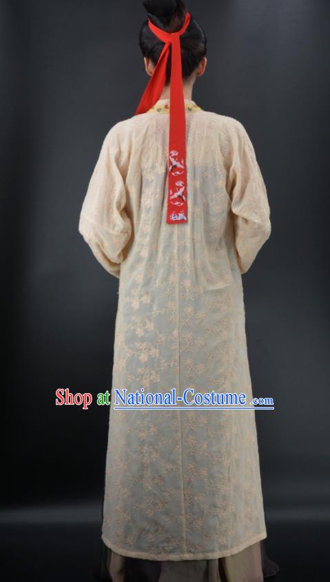 Chinese Traditional Song Dynasty Young Lady Replica Costumes Ancient Country Girl Hanfu Dress for Women