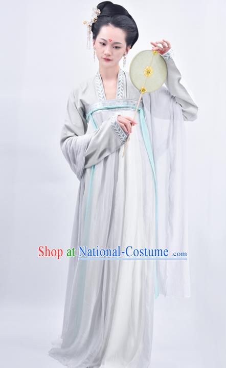 Chinese Traditional Tang Dynasty Court Replica Costumes Ancient Imperial Consort Hanfu Dress for Women