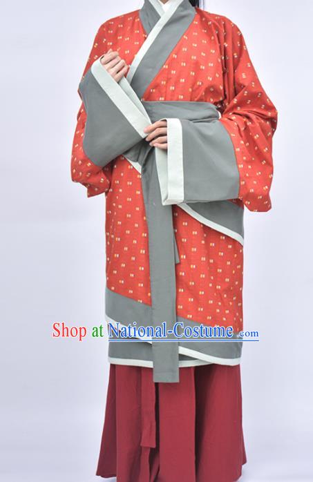 Chinese Traditional Han Dynasty Court Maid Replica Costumes Ancient Imperial Consort Hanfu Dress for Women