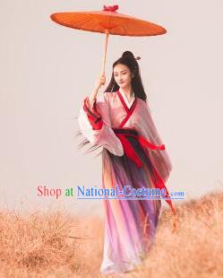 Chinese Traditional Han Dynasty Princess Replica Costumes Ancient Drama Martial Arts Female Swordsman Hanfu Dress for Women