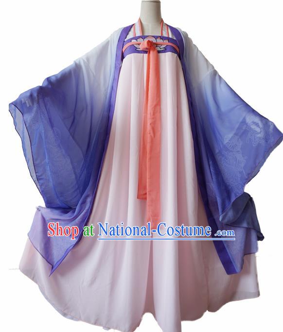 Chinese Traditional Cosplay Princess Pink Dress Custom Ancient Imperial Consort Costume for Women