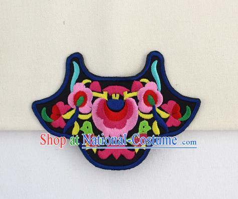 Chinese Ancient Handmade Embroidered Patch Traditional Embroidery Appliqu Craft for Women