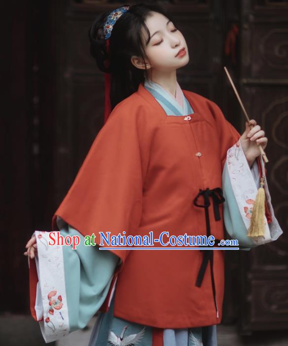 Ancinet Chinese Palace Princess Hanfu Dress Traditional Ming Dynasty Court Lady Replica Costumes for Women