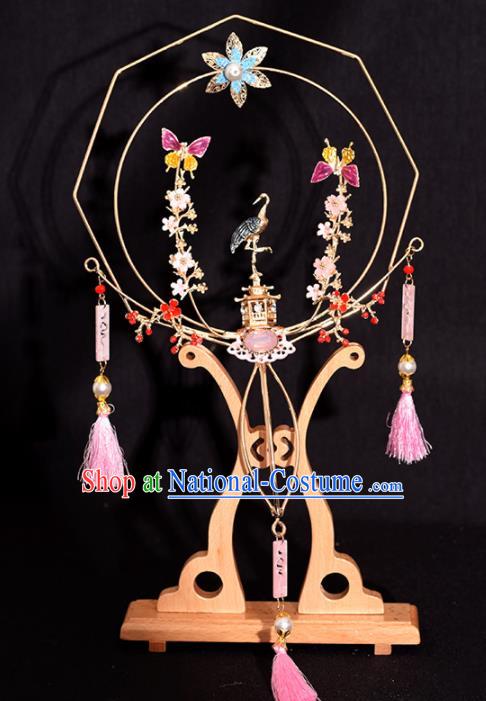 Chinese Ancient Court Palace Fans Traditional Princess Hanfu Wedding Accessories for Women