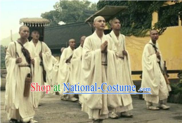 Ancient Asian Japanese White Shinto Enlightenment Robes