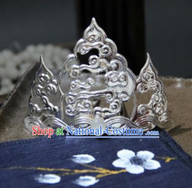 Chinese Ancient Princess Cloud Hair Crown Hairpins Traditional Handmade Hanfu Hair Accessories for Women