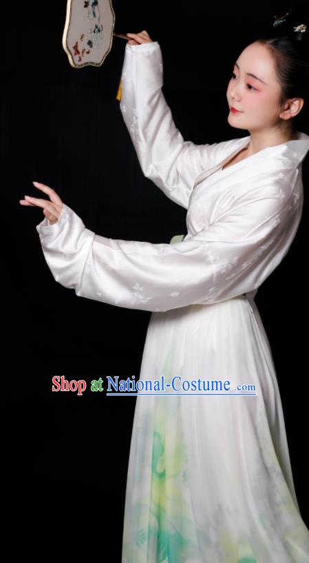 Traditional Chinese Song Dynasty Rich Mistress Hanfu Dress Ancient Drama Aristocratic Lady Replica Costumes for Women