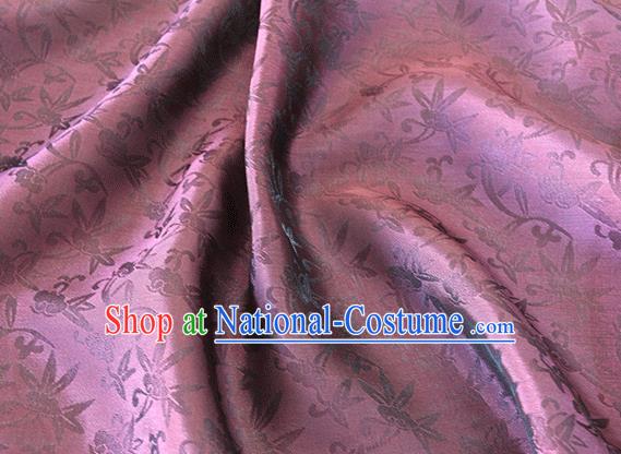 Asian Chinese Priest Frock Wine Red Silk Fabric Traditional Pattern Design Fabric Chinese Silk Fabric Material