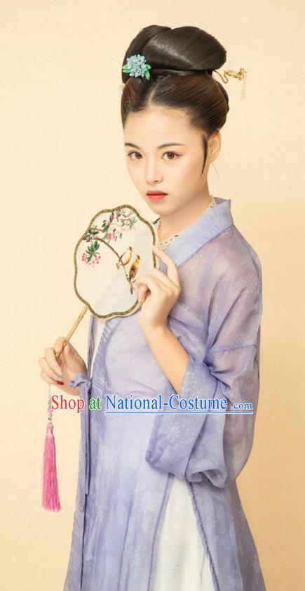 Chinese Ancient Song Dynasty Women Replica Costumes Complete Set