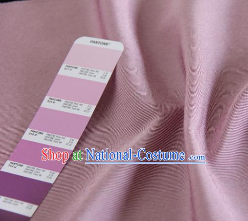 Chinese Traditional Pattern Design Pink Silk Fabric Asian Brocade China Hanfu Satin Material