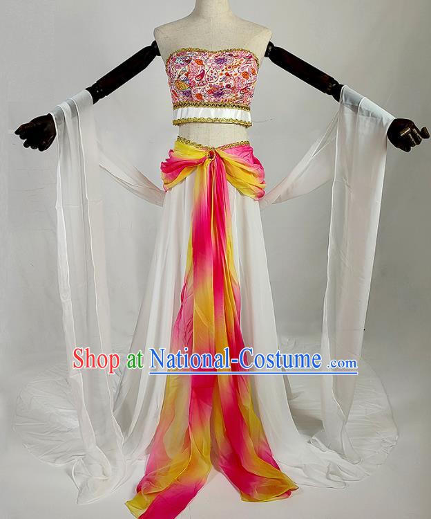 Chinese Traditional Classical Dance Dress Ancient Tang Dynasty Court Lady Costumes for Women