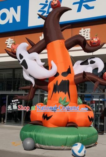 Large Halloween Inflatable Pumpkin Models Ghost Tree Inflatable Arches