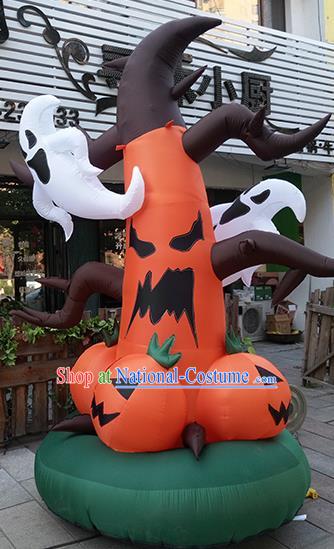 Large Halloween Inflatable Pumpkin Models Ghost Tree Inflatable Arches