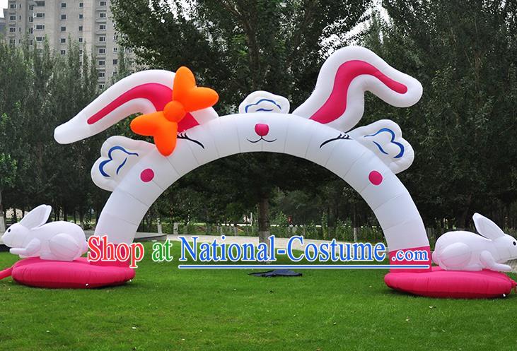 Large Halloween Inflatable Models Inflatable Rabbit Arches Archway