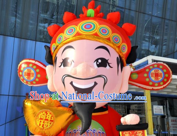 Large Chinese Inflatable God of Wealth Models Inflatable Arches Archway