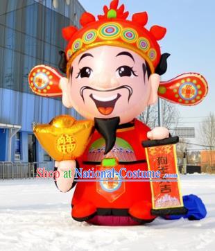 Large Chinese Inflatable God of Wealth Models Inflatable Arches Archway