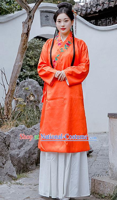 Chinese Ancient Drama Costumes Dream of the Red Chamber Ming Dynasty Nobility Lady Lin Daiyu Dress for Women