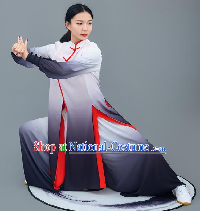 Chinese Traditional Tai Chi Training Costumes Martial Arts Performance Outfits for Women