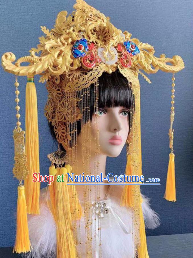 Ancient China Princess Hair Ornaments Chinese Queen Hairstyle Hair Jewelry Hair Pieces