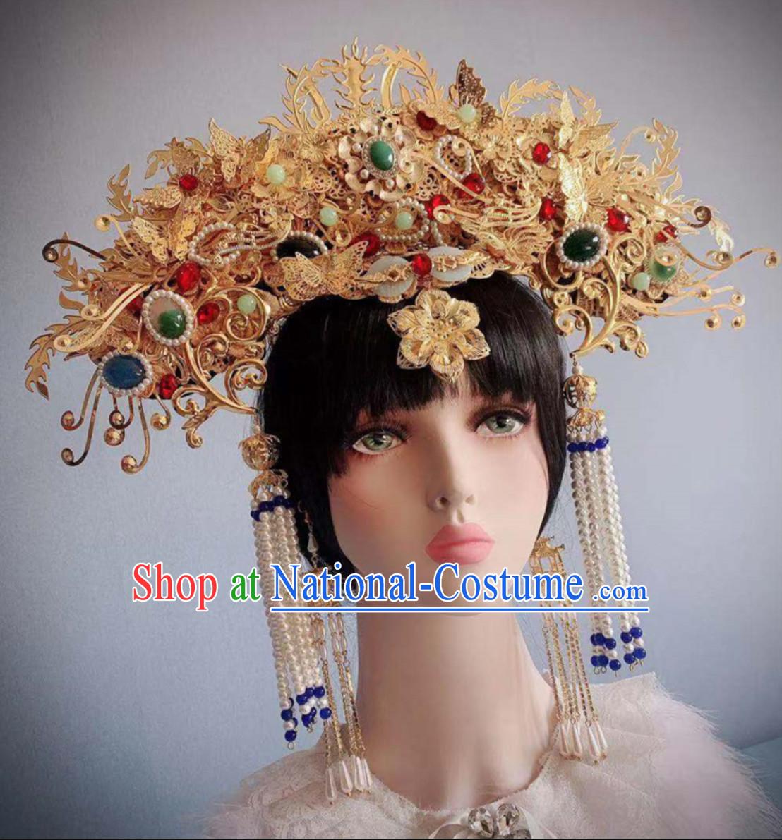 Ancient China Palace Princess Hair Ornaments Chinese Queen Hairstyle Hair Jewelry Hair Pieces