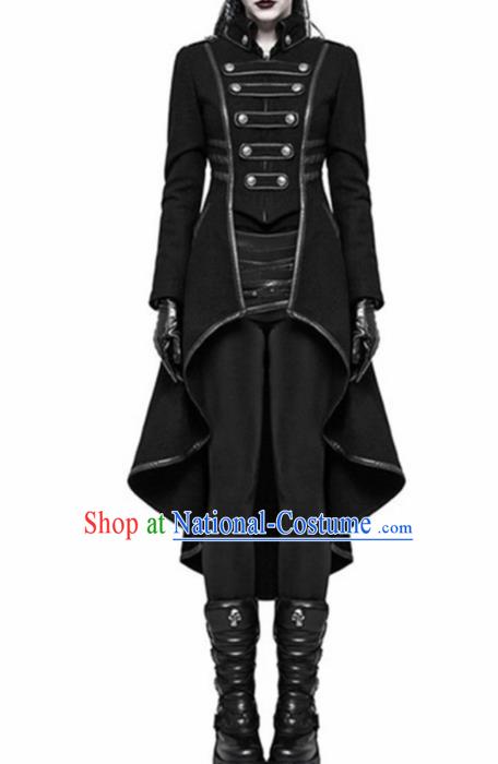 Traditional Europe Renaissance Swallow Tailed Coat Halloween Cosplay Stage Performance Costume for Women