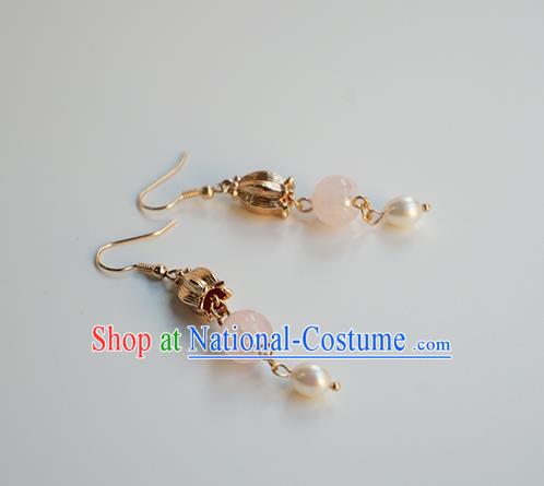 Handmade Chinese Classical Ear Accessories Ancient Hanfu Convallaria Earrings