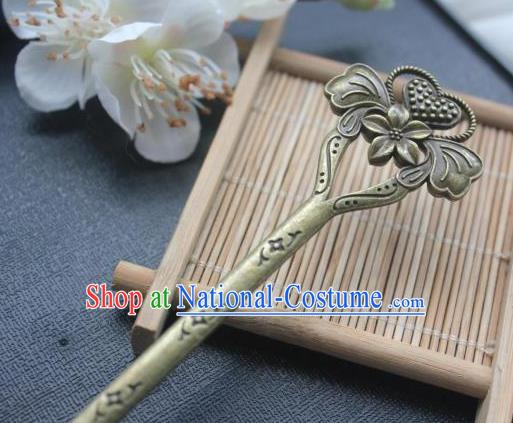 Chinese Classical Retro Hair Stick Handmade Hanfu Hair Accessories Ancient Song Dynasty Hairpins