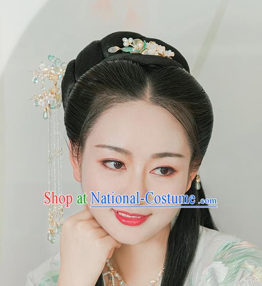 Chinese Classical Palace Plum Blossom Hair Stick Handmade Hanfu Hair Accessories Ancient Ming Dynasty Empress Butterfly Hairpins