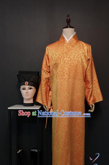 China Traditional Ming Dynasty Noble Childe Costume Drama The Dream of Red Mansions Ancient Young Men Jia Lian Clothing and Hat