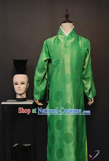 Ancient Ming Dynasty Men Clothing Drama The Dream of Red Mansions Noble Childe Costume and Hair Accessories