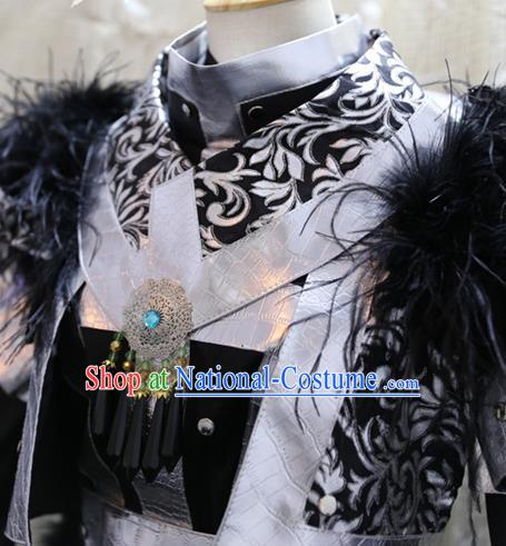 Cosplay Chivalrous Man Costumes Custom China Ancient Swordsman Clothing