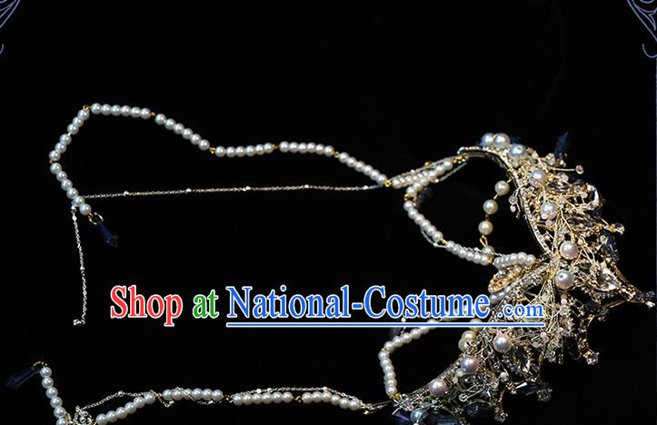 Cosplay Bride Royal Crown Halloween Princess Hair Accessories