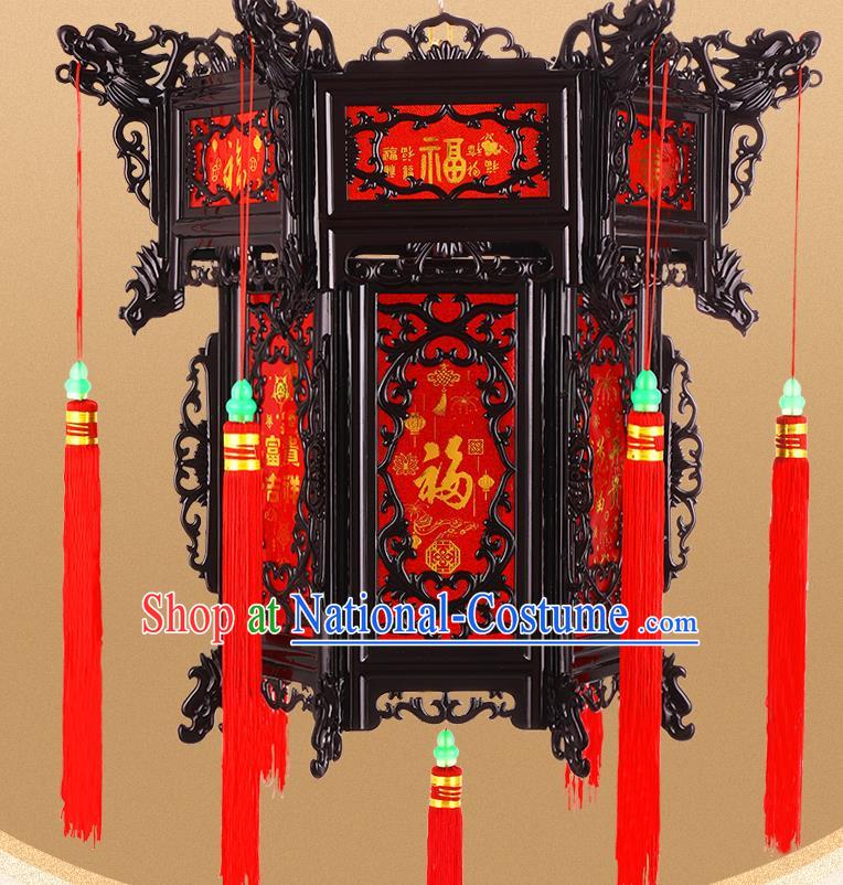 Chinese Decorations Lamp Classical Red Lanterns Traditional New Year Palace Lantern Handmade Ceiling Lamp