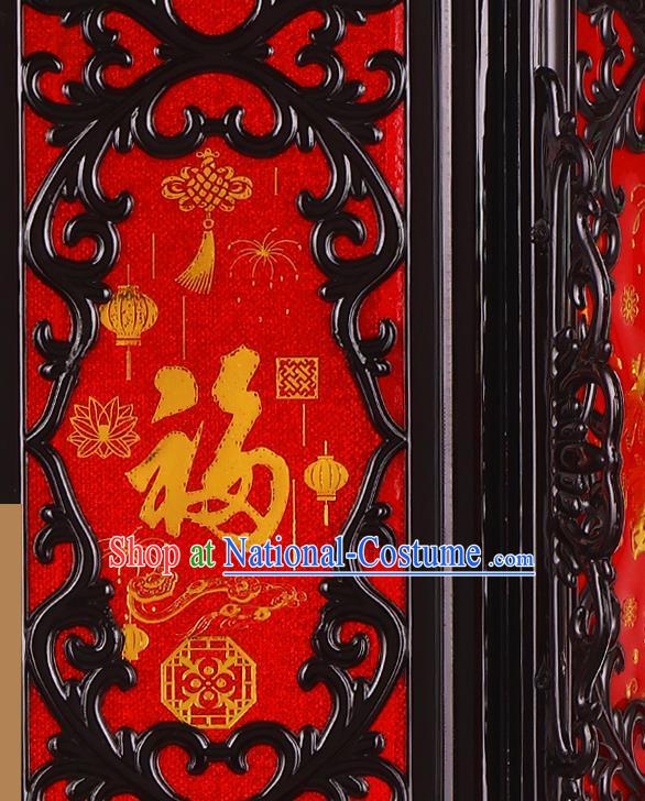 Chinese Three Layer Decorations Lamp Traditional New Year Palace Lantern Handmade Hanging Lamp Classical Red Lanterns