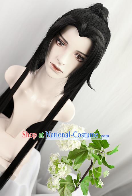 Best Chinese Drama Ancient Swordsman Wig Sheath China Quality Wigs Cosplay Young Knight Wig