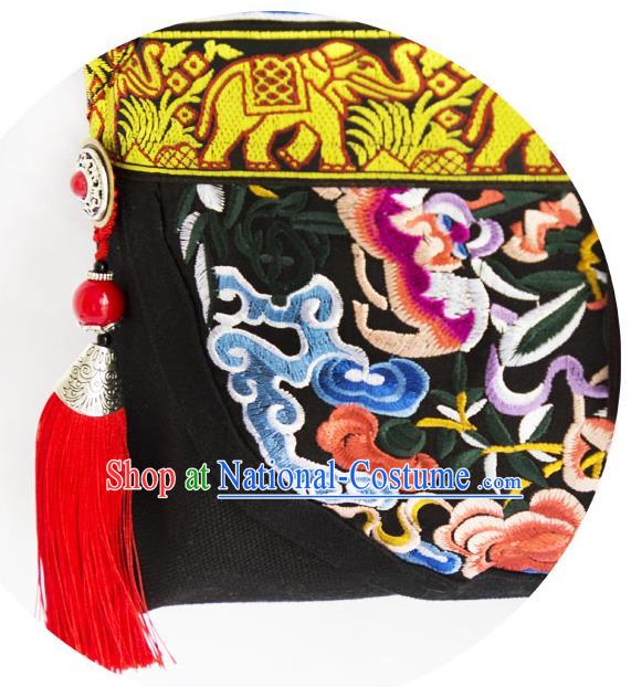 China National Embroidered Handbag Handmade Women Bag Ethnic Embroidery Bag