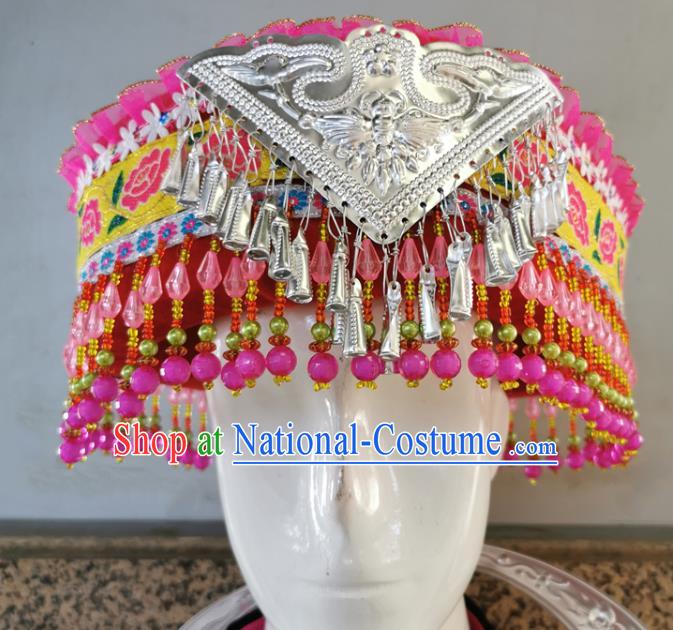 Best Chinese Miao Nationality Headwear Top Quality China Ethnic Women Hat