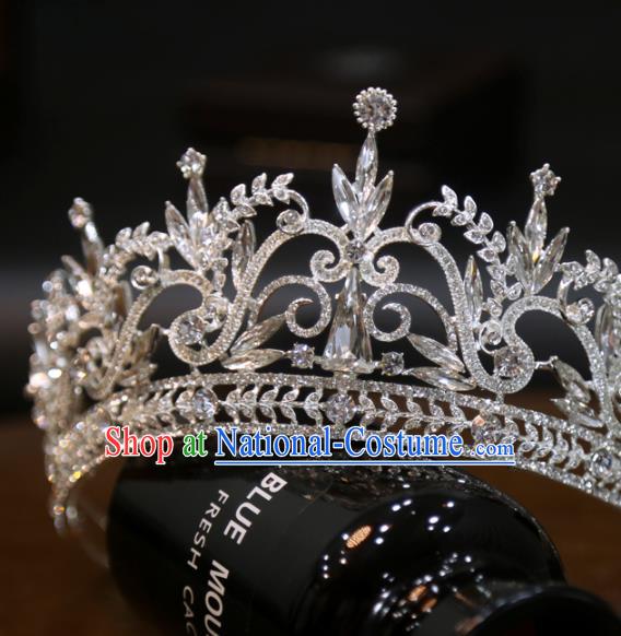 Top Grade Crystal Royal Crown Europe Princess Hair Accessories