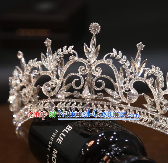 Top Grade Crystal Royal Crown Europe Princess Hair Accessories