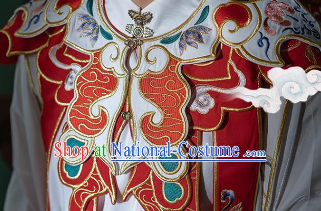 China Ancient Ming Dynasty Court Princess Embroidered Costume Traditional Palace Hanfu Clothing for Women