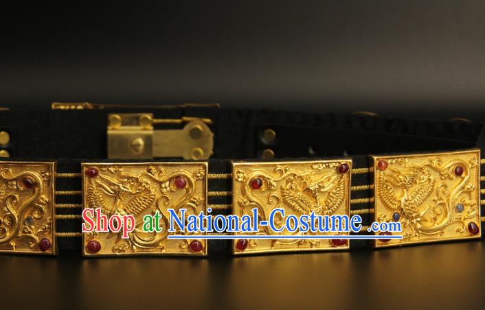 China Handmade Ming Dynasty Belt Ancient Swordsman Waist Accessories